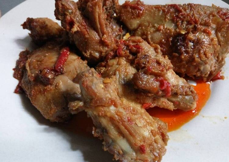 cara membuat Ayam Panggang Merah