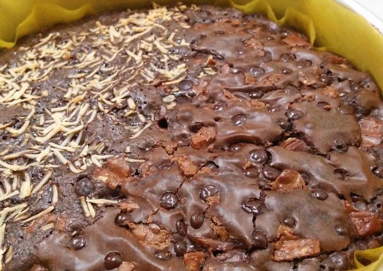 resep makanan Shiny & fudgy brownies