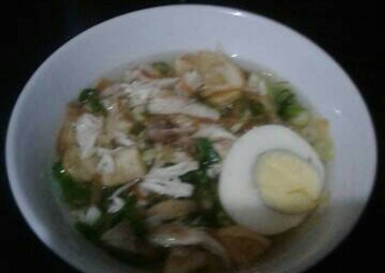 cara membuat Soto ayam bening