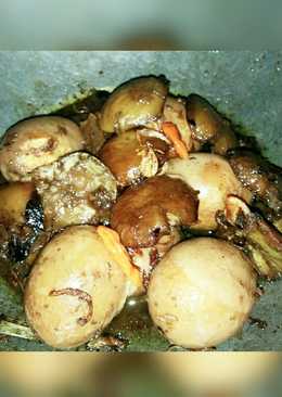 Semur Jengkol Telur