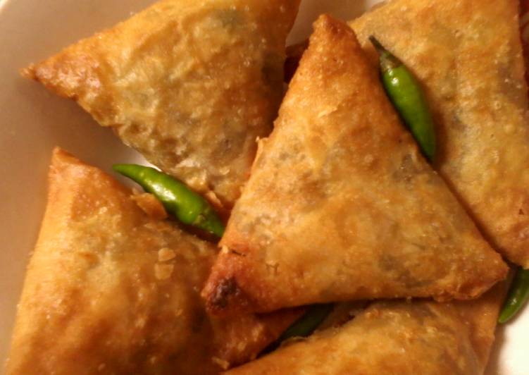 resep makanan Vegetarian Samosa