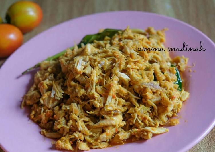 gambar untuk resep makanan Ayam Suwir Pedas Bumbu Bali