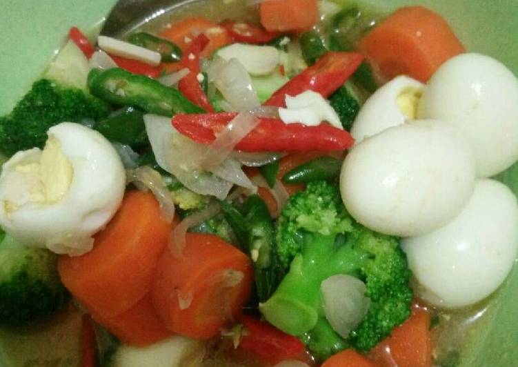 Resep Capcay ricecooker simple - verraanindya