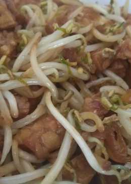 Tumis Toge Tempe Kecap