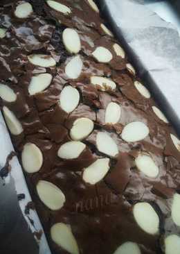 Brownies shiny crust