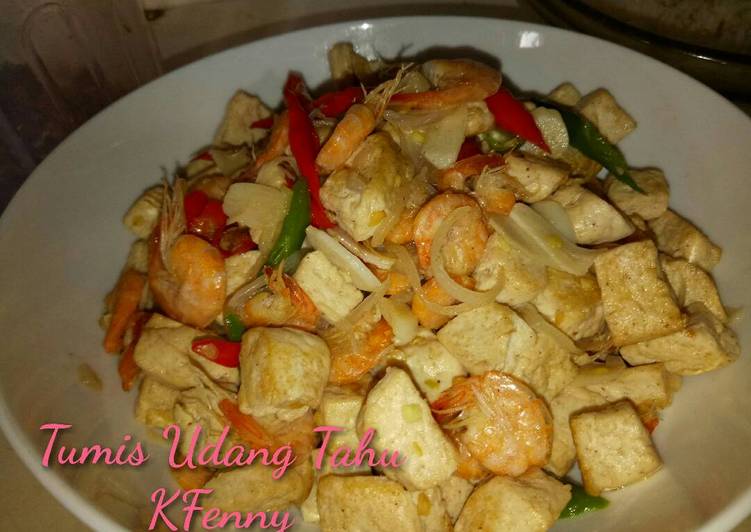 Resep Tumis Udang Tahu  oleh FENNY KATMAWANTI Cookpad