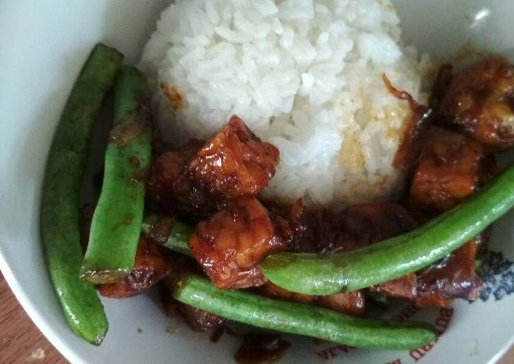 #7. Tumis buncis tempe #Selasabisa
