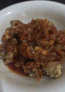 Cumi Goreng Tepung Saus Asam Manis