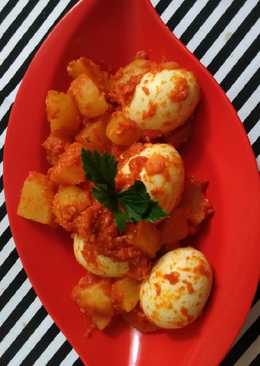 Telur kentang sambalado