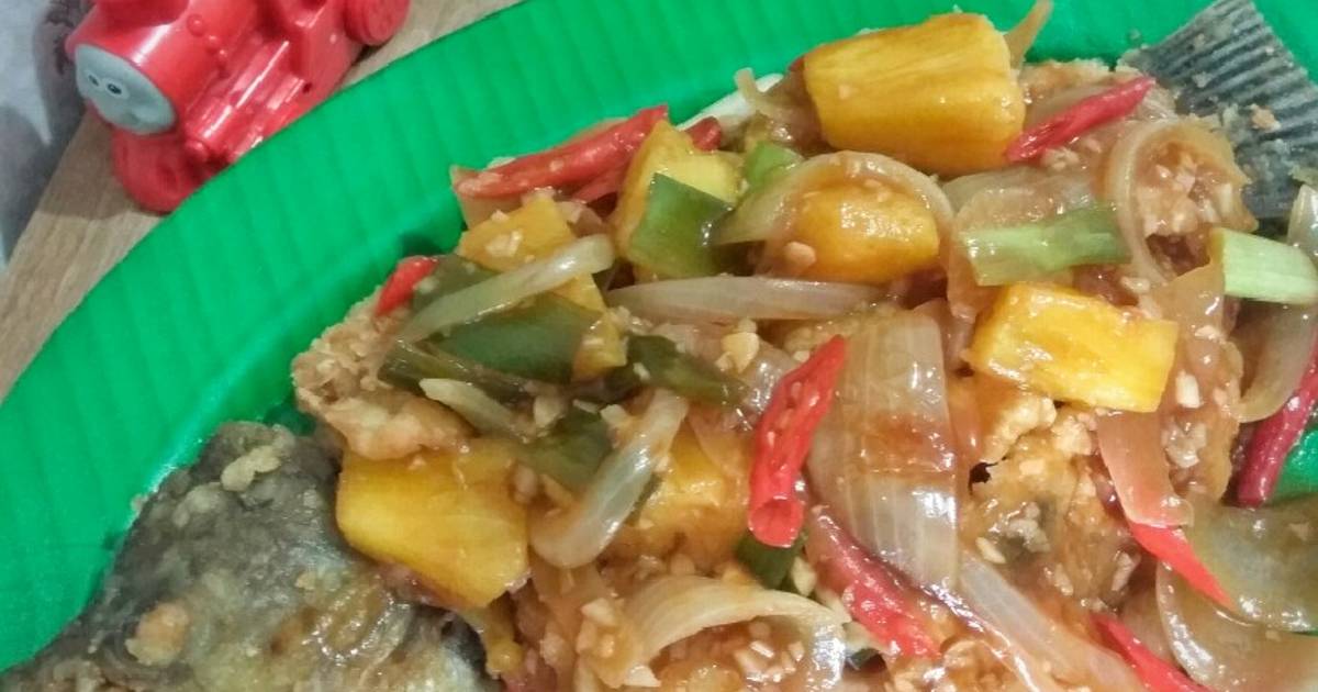  Resep  Gurame Fillet  Crispy saus  Nanas  Asam Manis oleh 