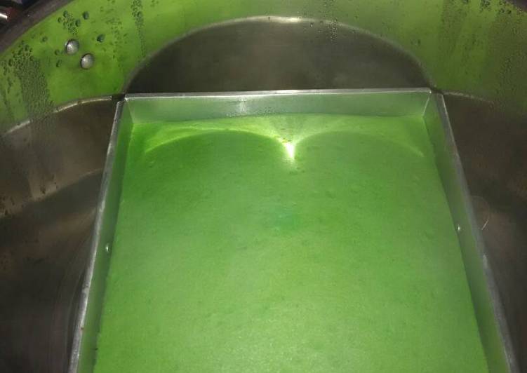 gambar untuk resep Bolu Pandan Kukus Empuk Moist