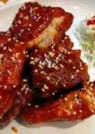 Ayam goreng saus korea