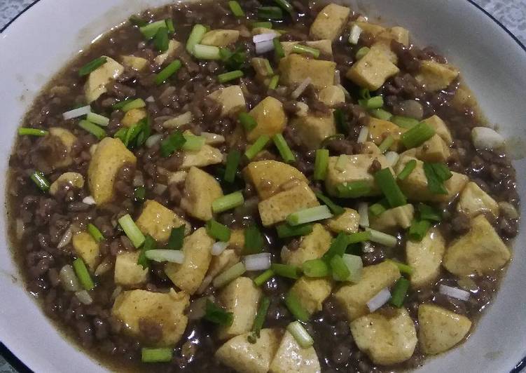 gambar untuk resep makanan Stir Fry Tofu & Beef