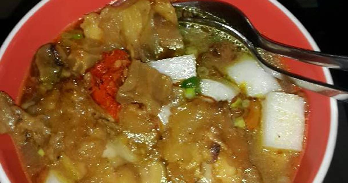  Lontong kikil 9 resep Cookpad