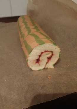 Bolu gulung ala chiffon irit 4 telur