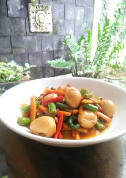 Tumis Buncis Telur Puyuh