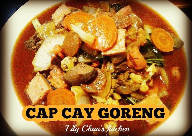 resep makanan CAP CAY GORENG ala LC