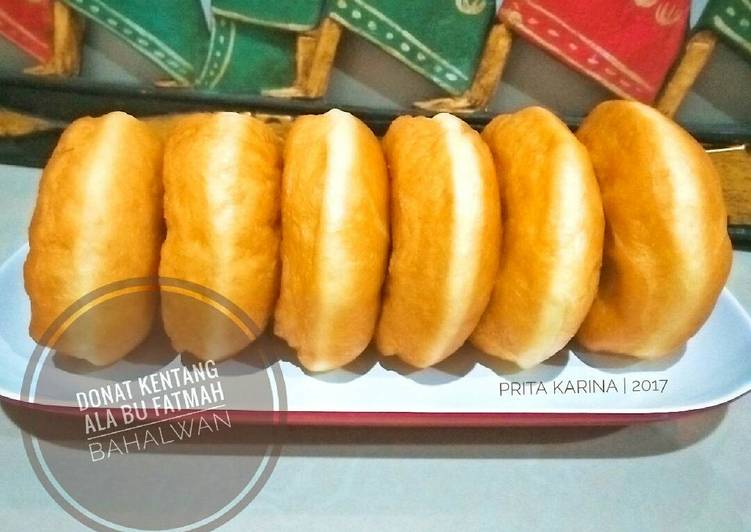 resep makanan Donat Kentang ala bu Fatmah Bahalwan (Super uempukk)