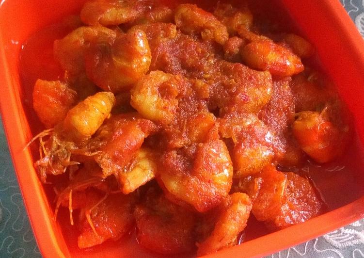  Resep Masakan Udang Bumbu Merah Resep 