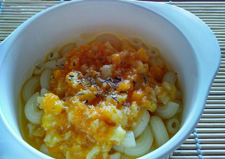 cara membuat Macaroni Saus Dori (MPASI)