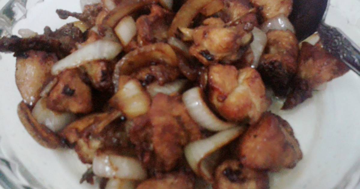 Resep Ayam goreng mentega ala Indah