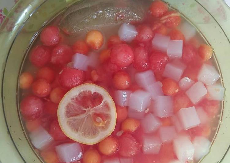 resep makanan Es Buah ~ Fruit punch