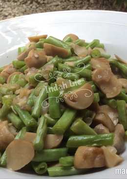 Tumis Buncis Jamur
