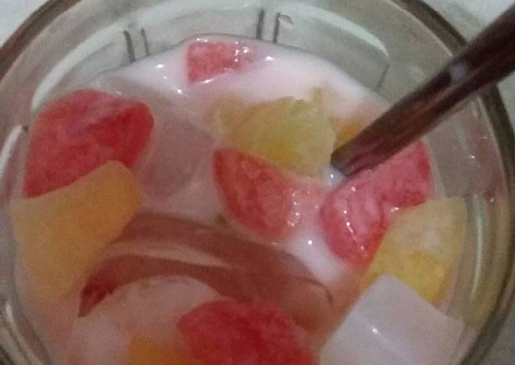 resep makanan Sup buah sehatt