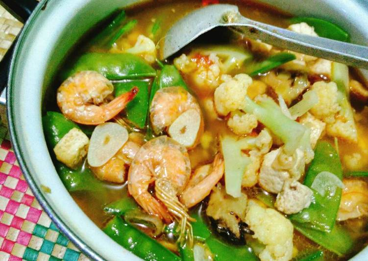 gambar untuk resep Tumis Udang Brokoli Kacang Kapri Yummy *Simple Enak*