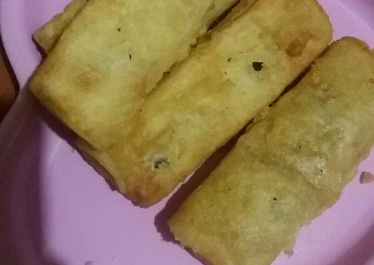 resep lengkap untuk Lumpia roti tawar