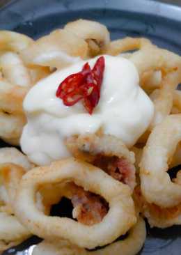 Cumi Goreng Tepung Saus Mayonnaise