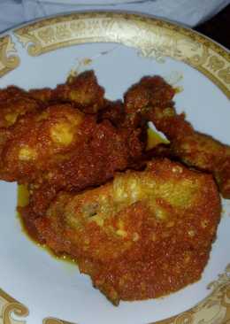 Ayam balado pedas manis