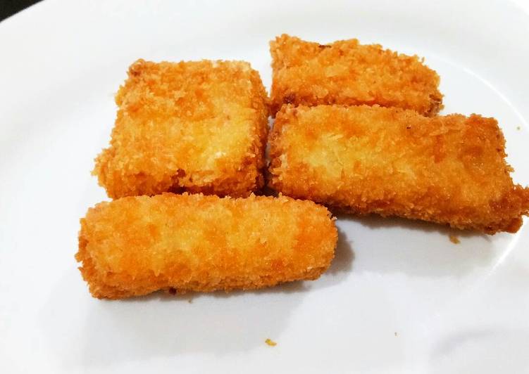 bahan dan cara membuat Chicken Nugget dg sayur