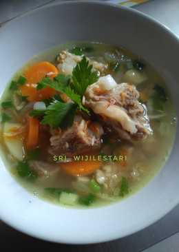 Sop tulang daging sapi #KitaBerbagi