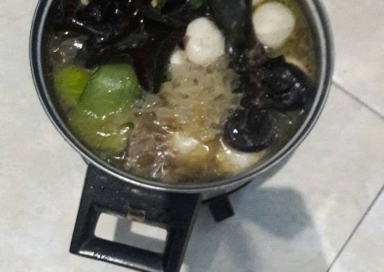 Resep Shabu Shabu Daging Qurban Ala Anak Kos Oleh Nesyah