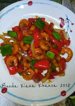 Udang Tumis Paprika#BikinRamadhanBerkesan