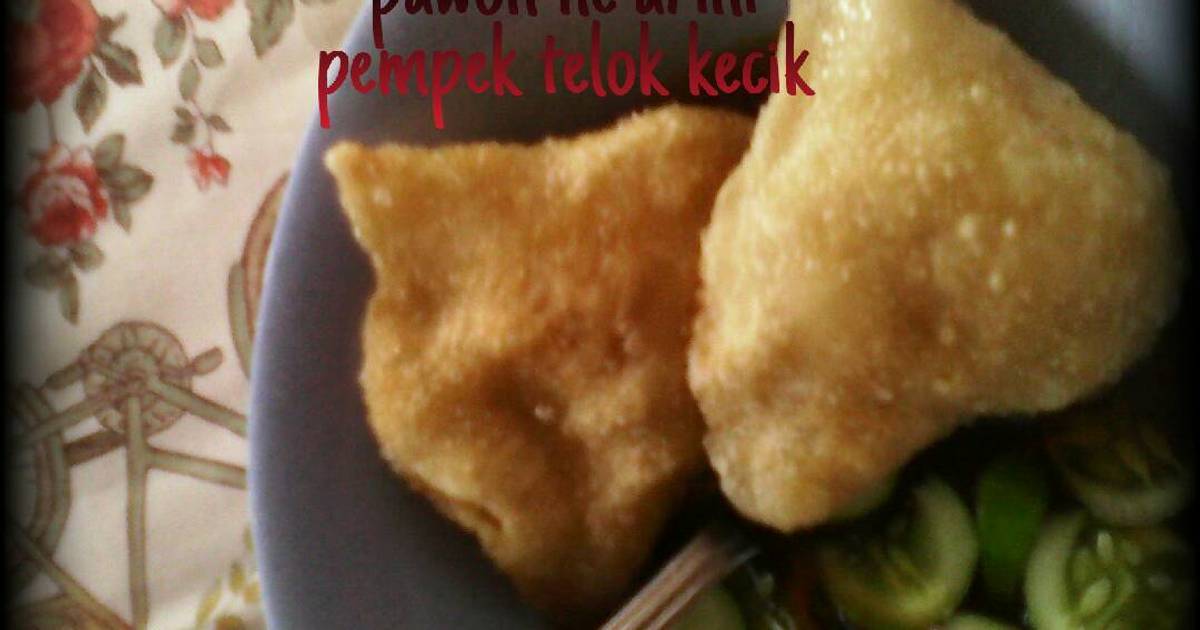  Resep  Cara membuat pempek isi  telur  kapal selam oleh 