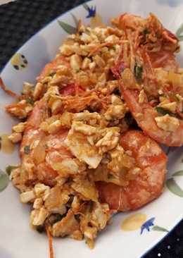 Udang telor asin