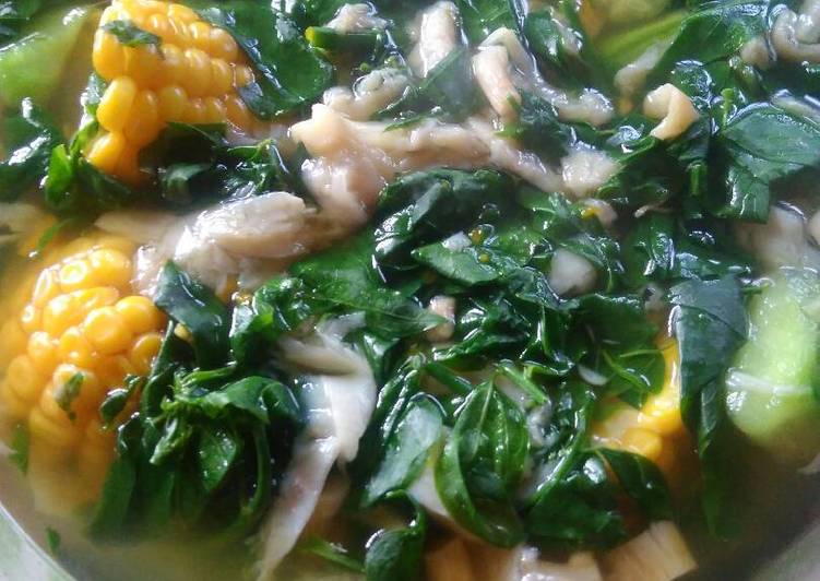 Resep Sayur Bening Katuk Karya Dapurnya Marchie