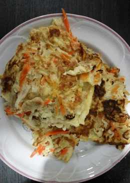 Telor Dadar kol & ayam cincang