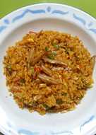 Nasi goreng teri+petai cina