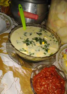 Bobor tahu jembak/kenci/selada air