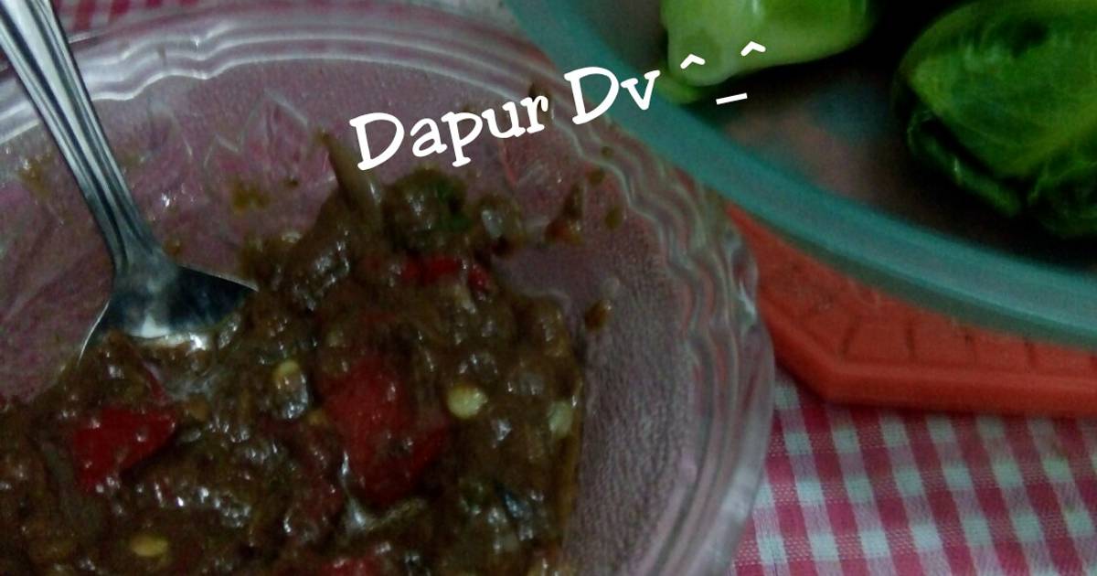 Cara bikin sambal enak 4 277 resep  Cookpad