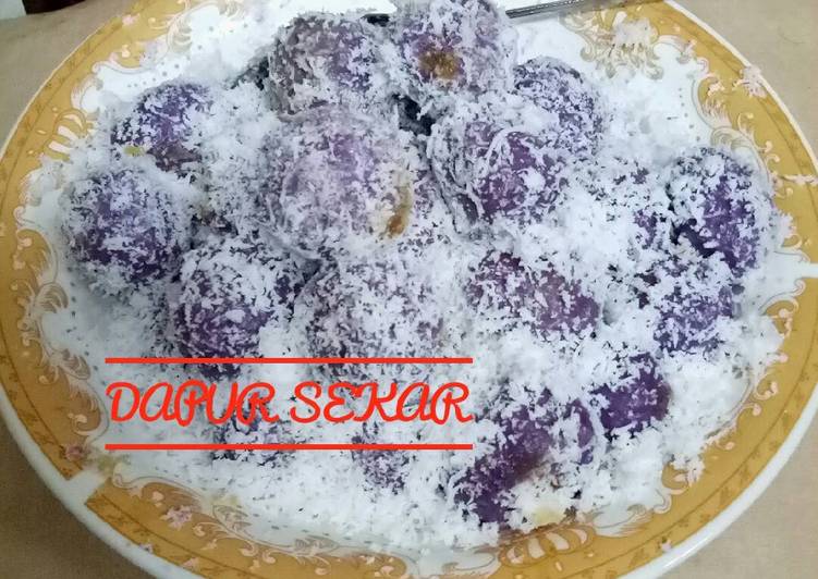 gambar untuk cara membuat Klepon Ubi Ungu