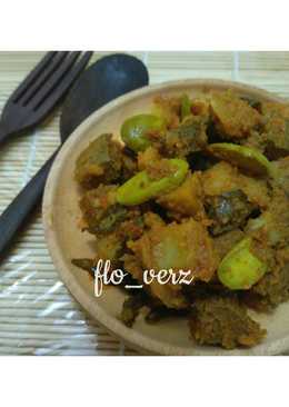 Kari Hati Kentang tanpa kuah/Dried Curry