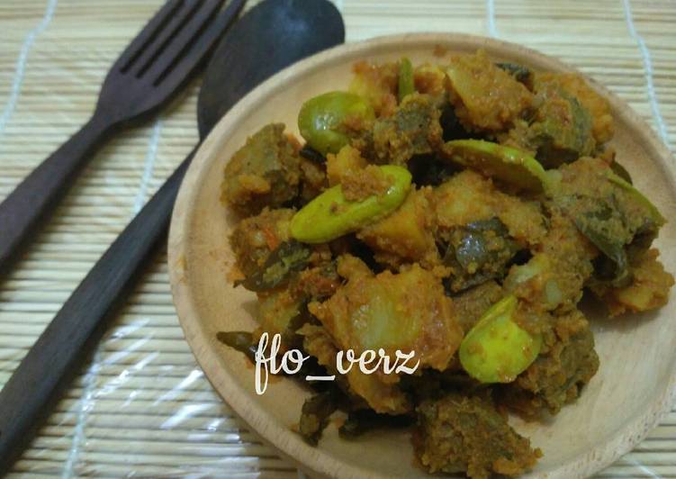 Resep Kari Hati Kentang tanpa kuah/Dried Curry