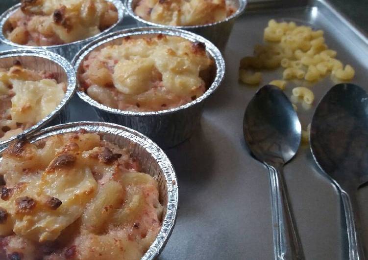 gambar untuk resep makanan Macaroni cheese schotell with Mozarella Homemade (KW)