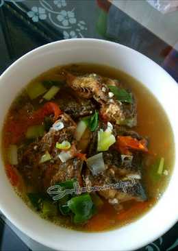 Ikan lidah tumis daun bawang