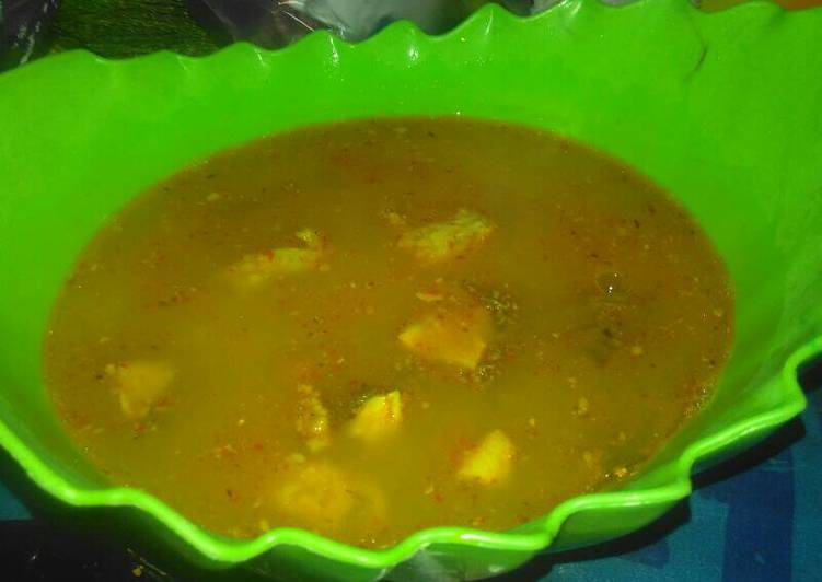 resep makanan Angeun Lada babat ala my familly