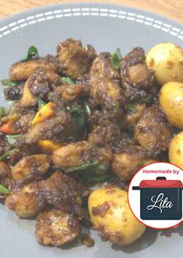 Ayam puyuh semur belacan / terasi pedas mantap #homemadebylita